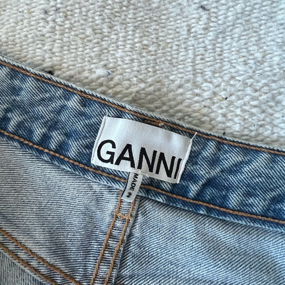 Ganni Blue Denim Jeans